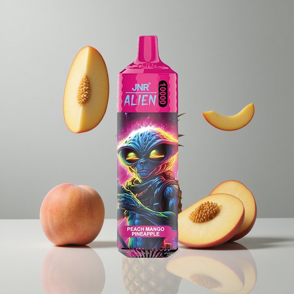 JNR Alien 10000 Puffs Durazno Mango Piña 850mAh LED vape wholesale Peru