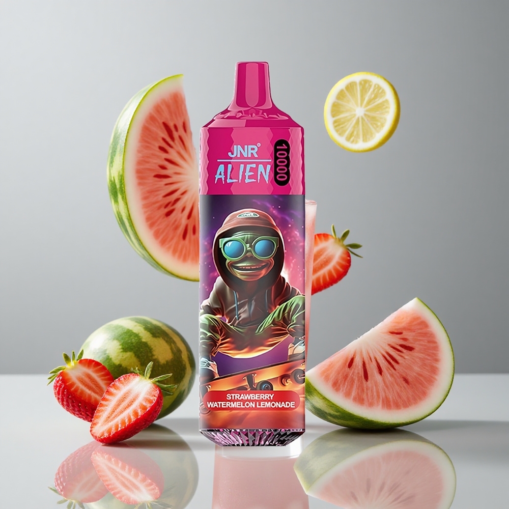 JNR Alien 10000 Puffs Fresa Sandía Limonada 20ml E-líquido RGB vape wholesale Peru