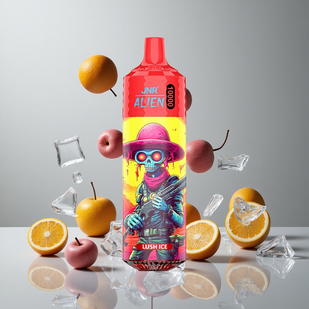 JNR Alien 10000 Puffs Hielo Exuberante 850mAh LED (RGB) vape wholesale Peru