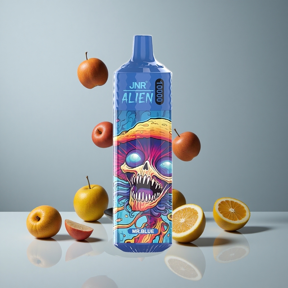 JNR Alien 10000 Puffs Mr Azul Carga Rápida Type-C 20ml E-líquido vape wholesale Peru