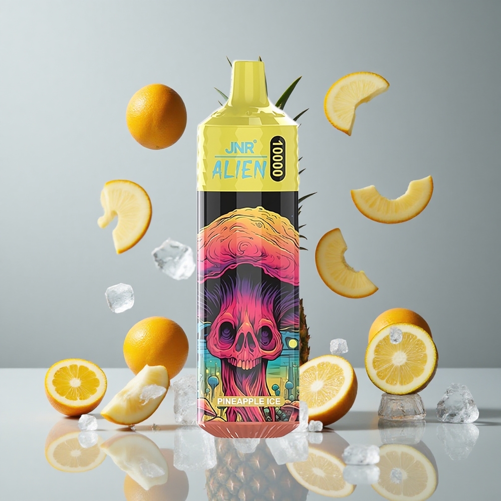 JNR Alien 10000 Puffs Piña Hielo 850mAh LED RGB vape wholesale Peru