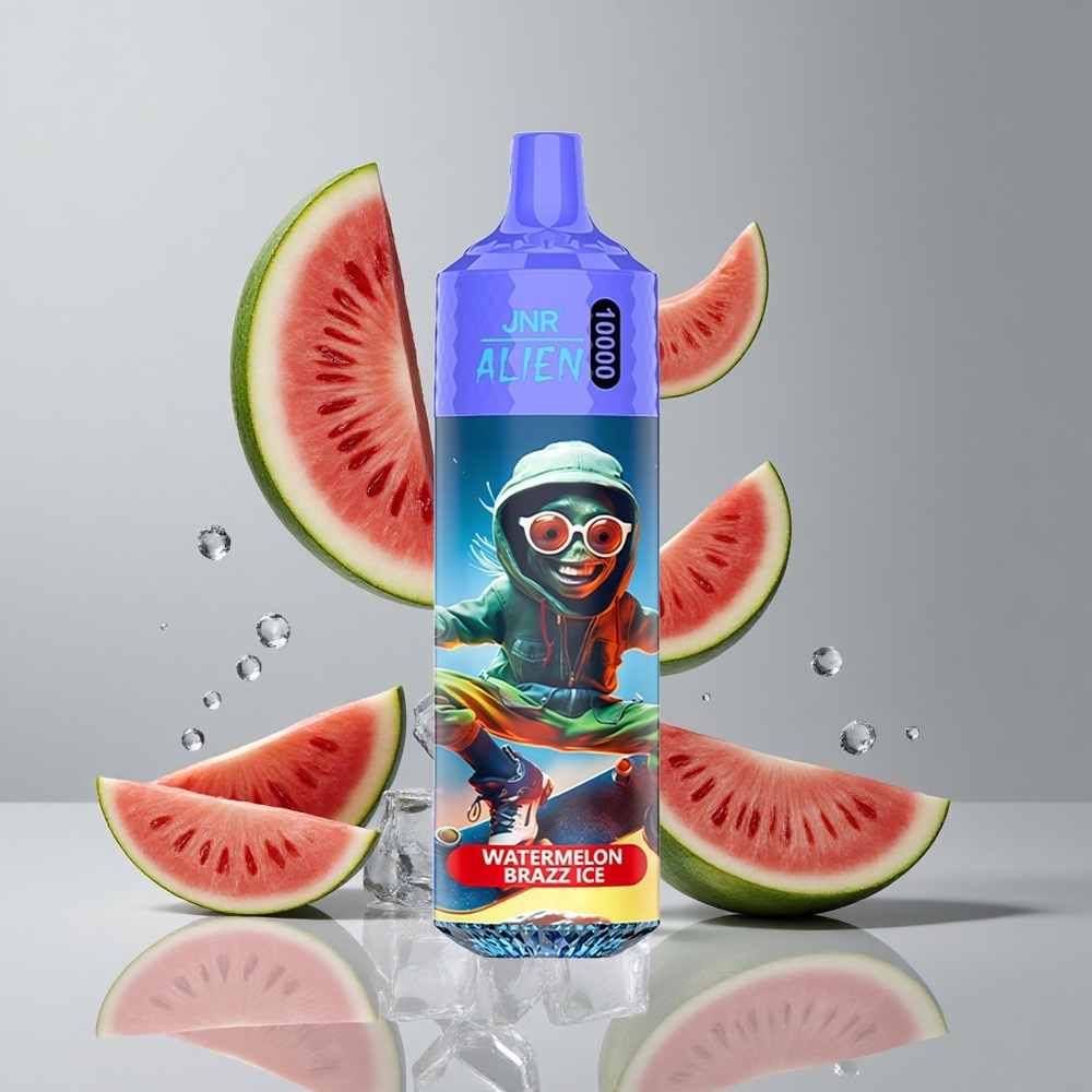 JNR Alien 10000 Puffs Sandía Brazz Hielo 850mAh LED RGB vape wholesale Peru