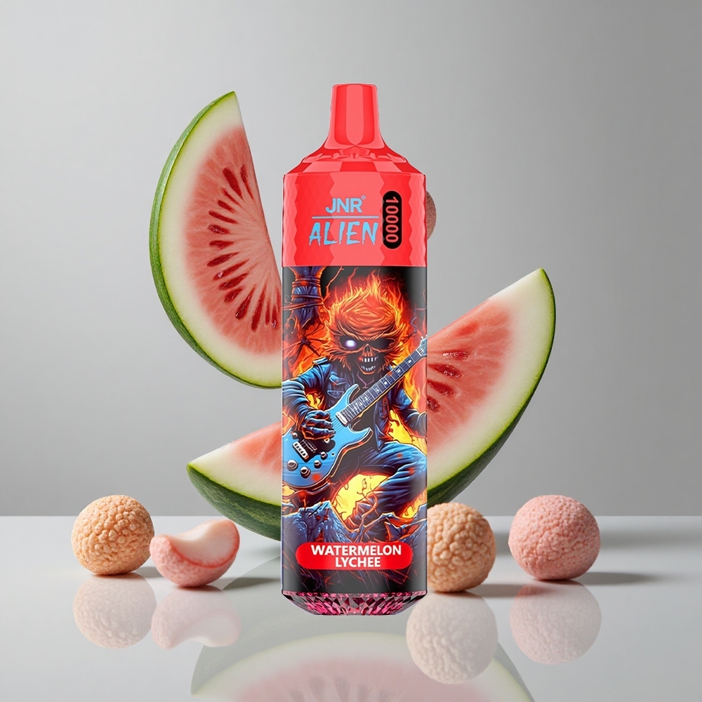 JNR Alien 10000 Puffs Sandía y Lichi 850mAh Tipo-C vape wholesale Peru
