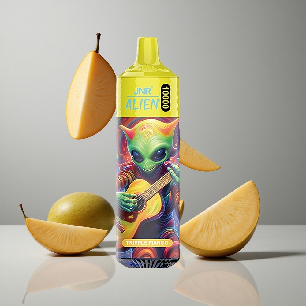 JNR Alien 10000 Puffs Triple Mango RGB LED 20ml E-líquido vape wholesale Peru