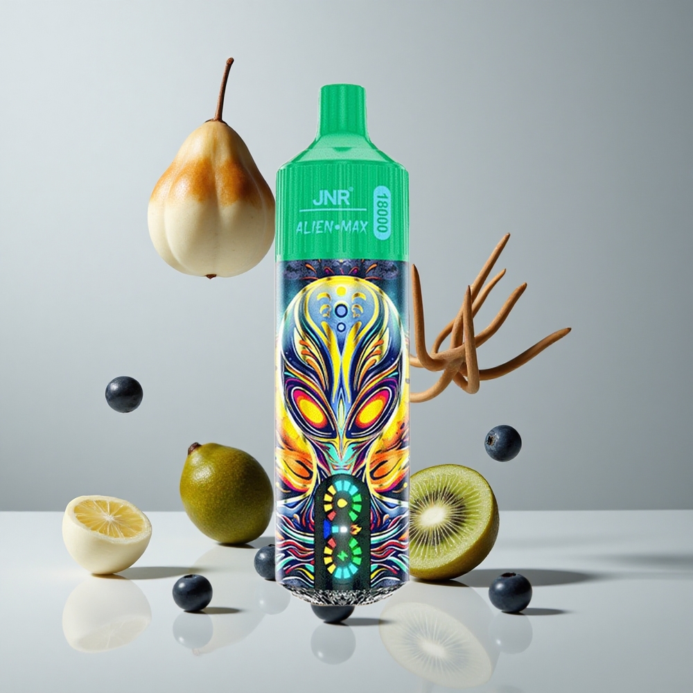 JNR Alien Max 18000 Puffs Arándano Kiwi Pantalla LED Inteligente vape wholesale Peru