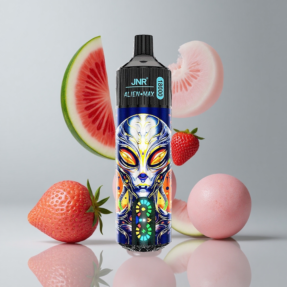 JNR Alien Max 18000 Puffs Fresa Sandía Chicle Pantalla LED Inteligente vape wholesale Peru