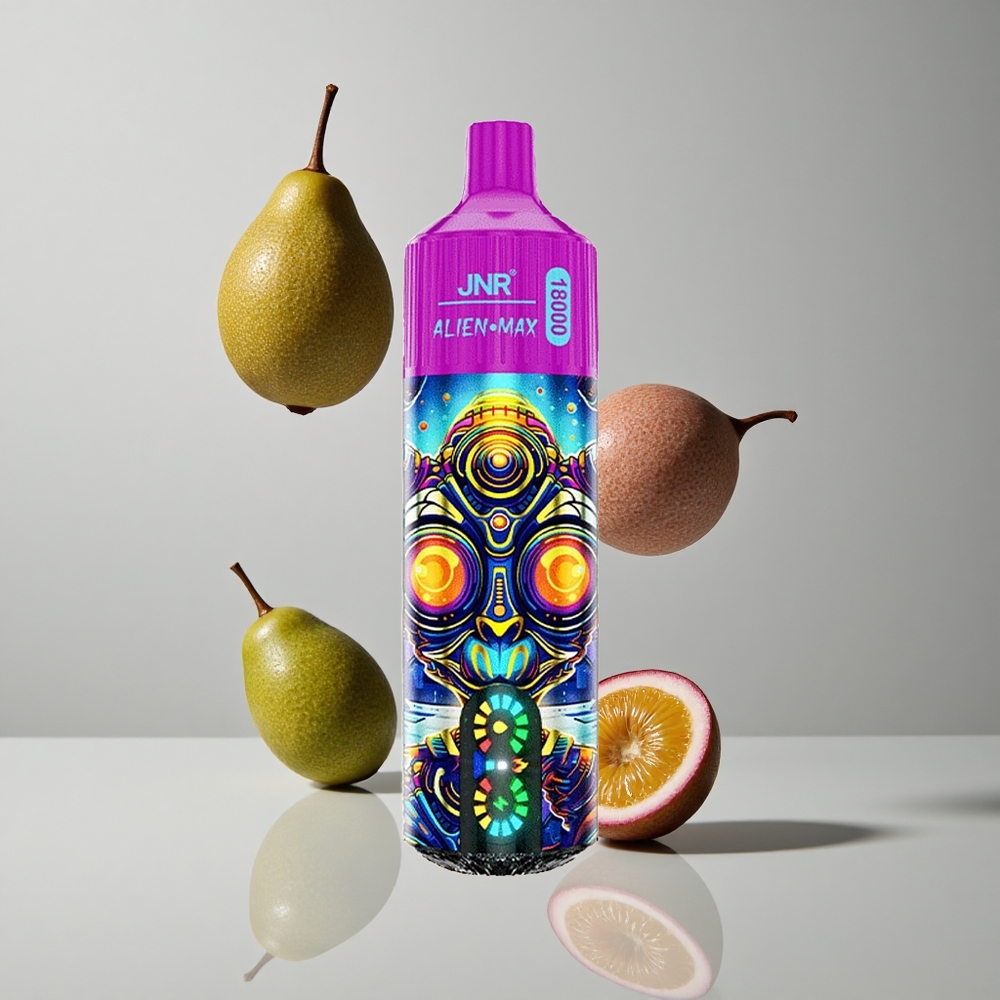 JNR Alien Max 18000 Puffs Kiwi Maracuyá Guayaba Pantalla LED Inteligente vape wholesale Peru