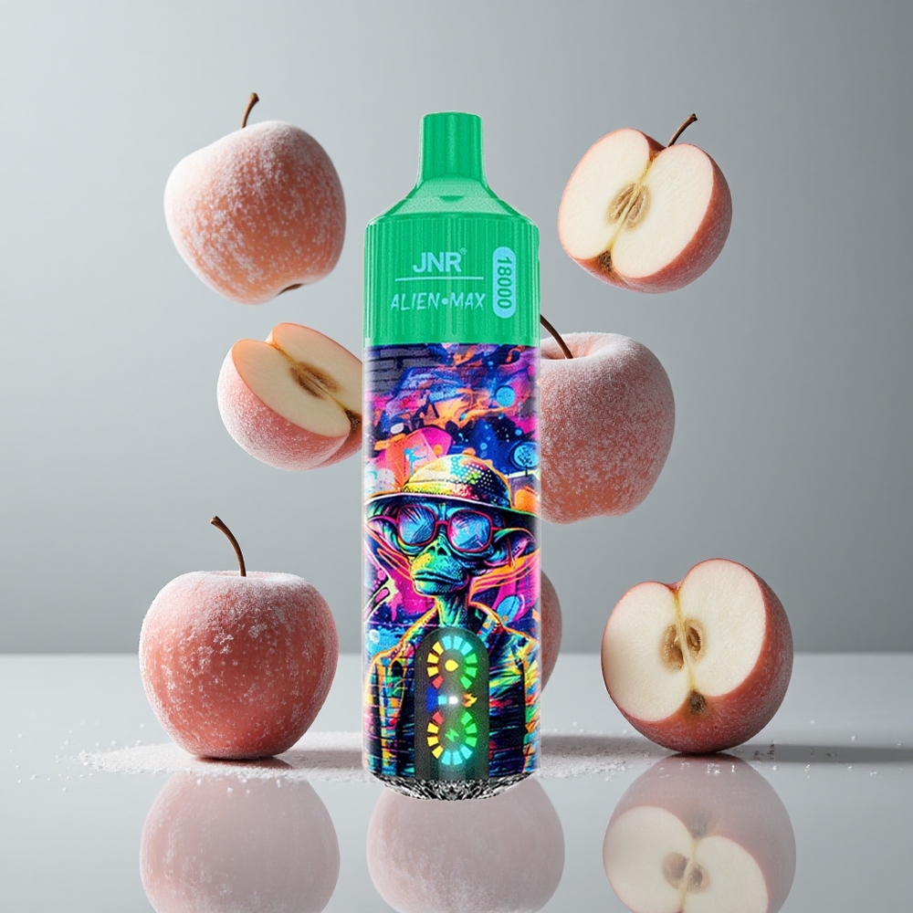 JNR Alien Max 18000 Puffs Manzana Helada Dual Mesh Coil & Dual Core vape wholesale Peru