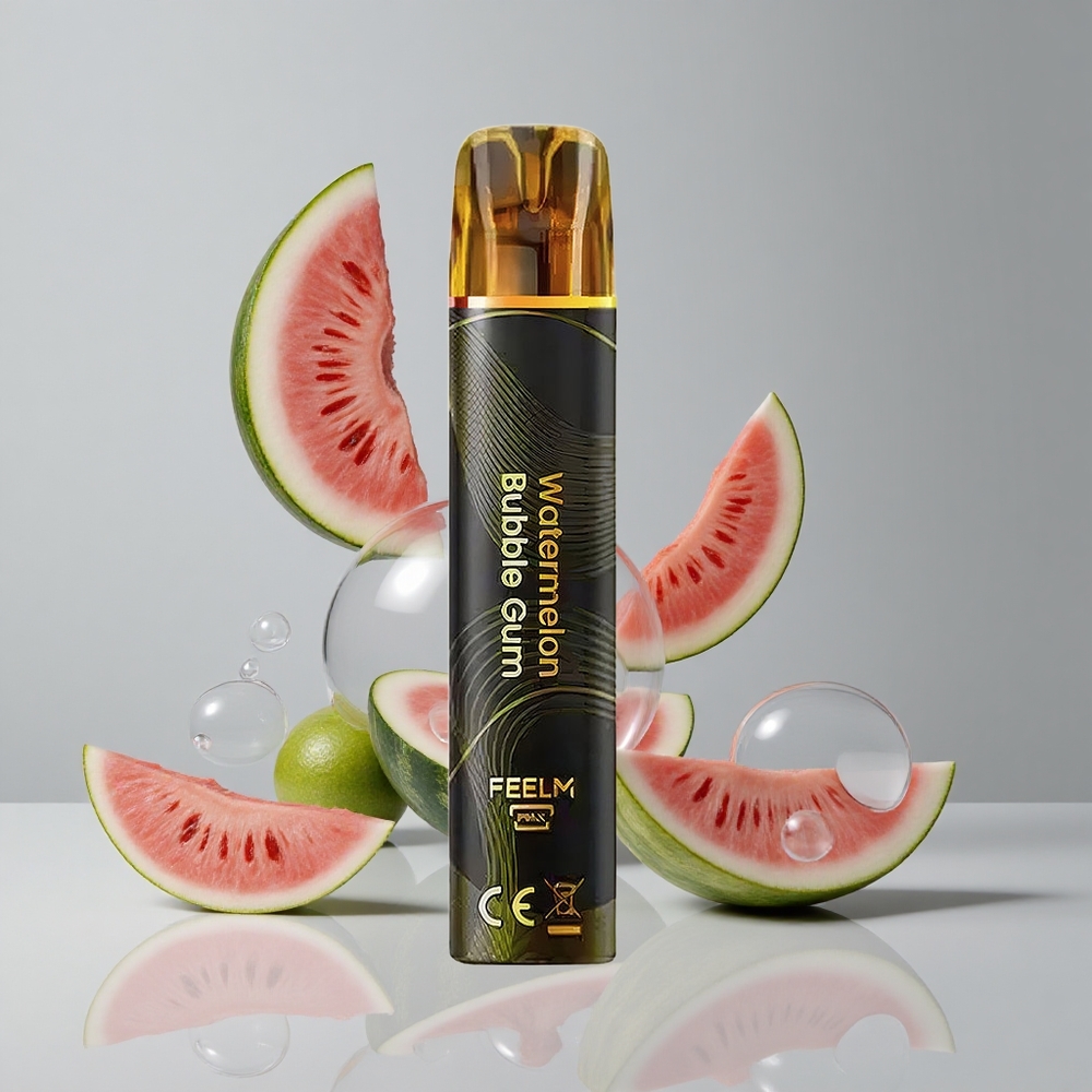JNR Black&Golden 600+200 Puffs Chicle Sandía Vape Desechable TPD certificado vape wholesale Peru