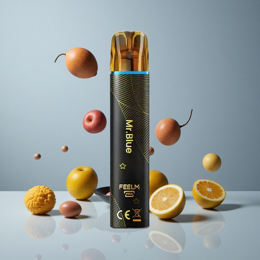 JNR Black&Golden 600+200 Puffs Mr Azul Vape Desechable 550mAh 2ml TPD vape wholesale Peru