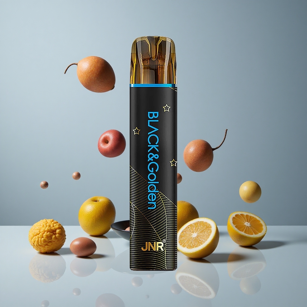 JNR Black&Golden 600+200 Puffs Mr Azul Vape Desechable 550mAh 2ml TPD vape wholesale Peru
