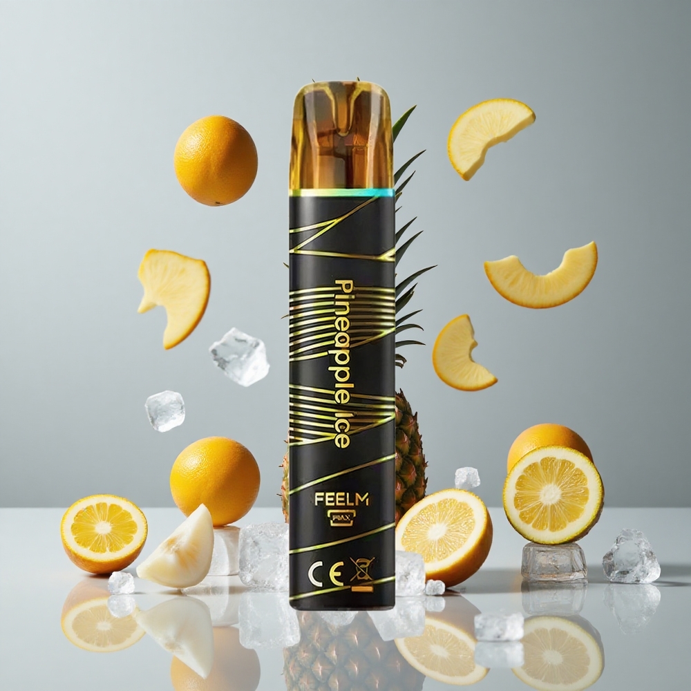 JNR Black&Golden 600+200 Puffs Piña Helada Vape Desechable 550mAh vape wholesale Peru