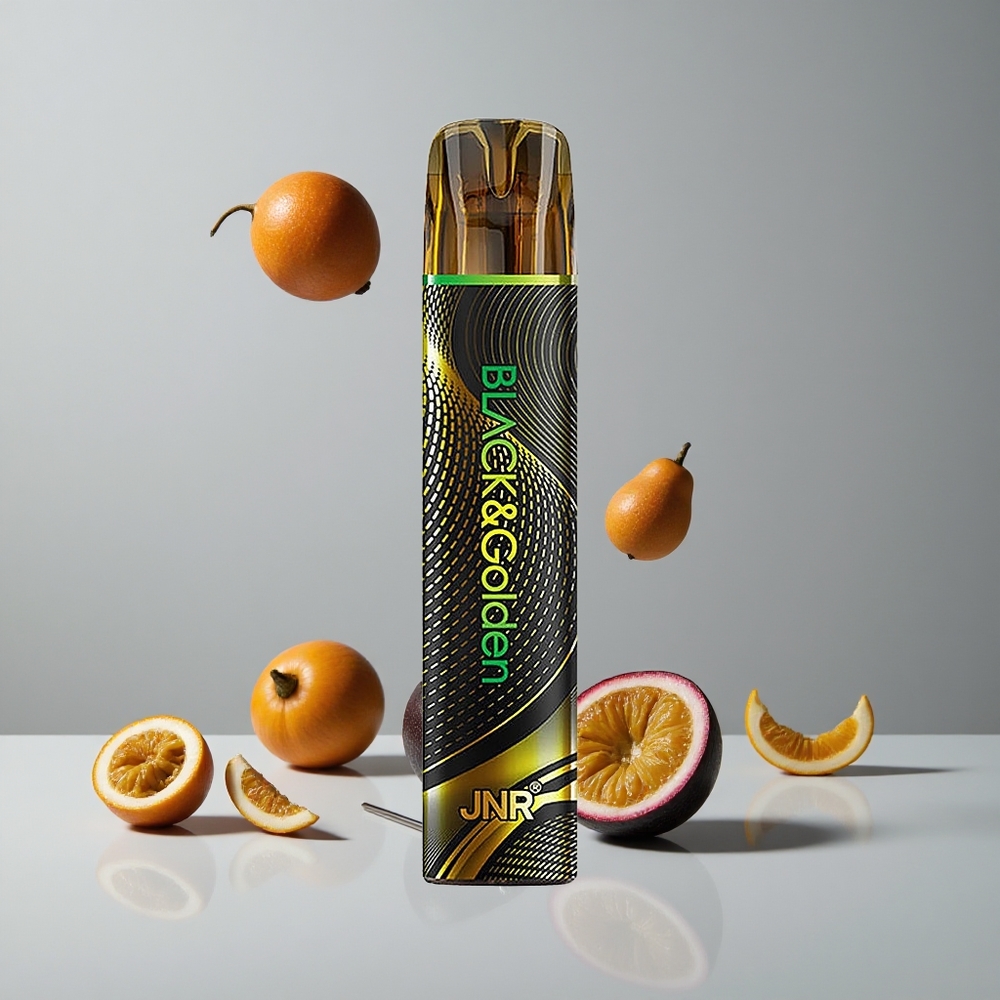 JNR Black&Golden 600+200 Puffs Vape Desechable Monstruo de Pasión 2ml vape wholesale Peru