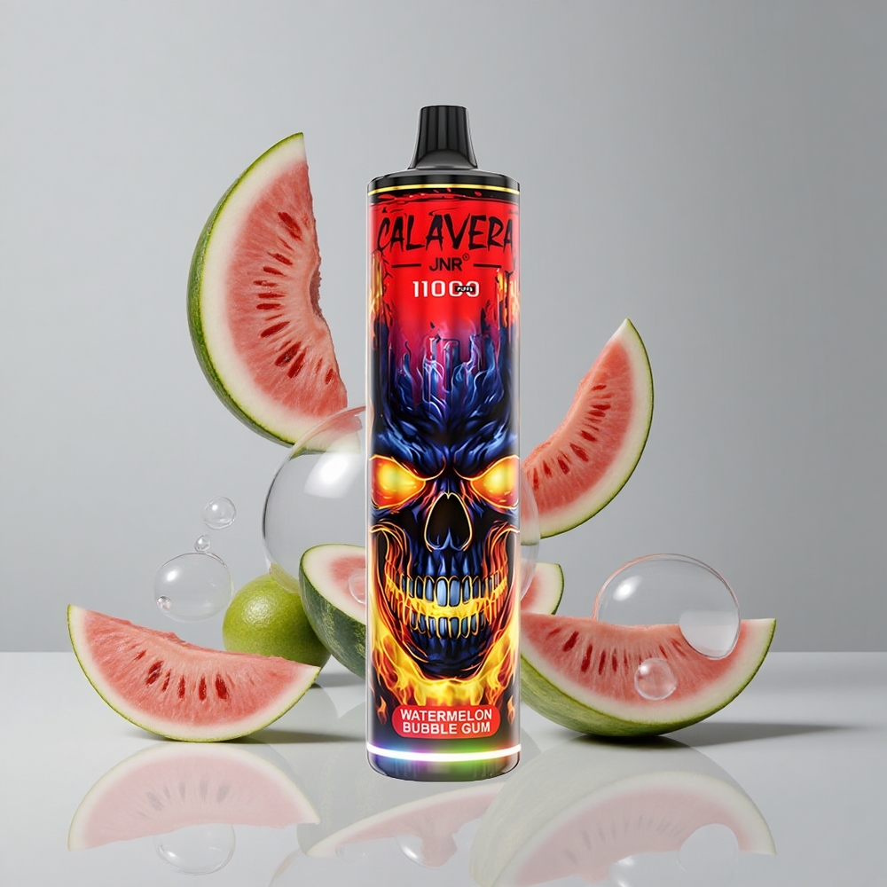 JNR Calavera 11000 Puffs Sandía Chicle 21ml E-Líquido vape wholesale Peru