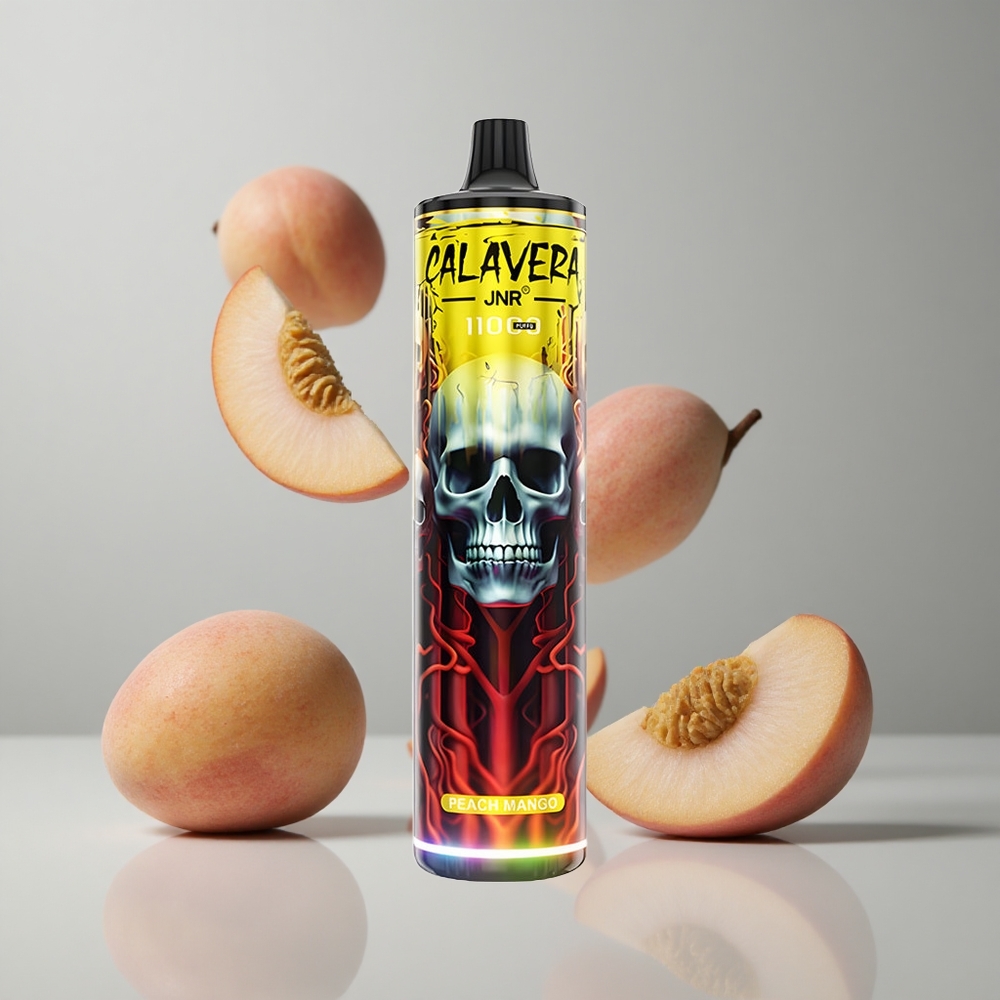 JNR Calavera 11000 Puffs Vape Desechable Durazno Mango Puerto Tipo-C 21ml vape wholesale Peru