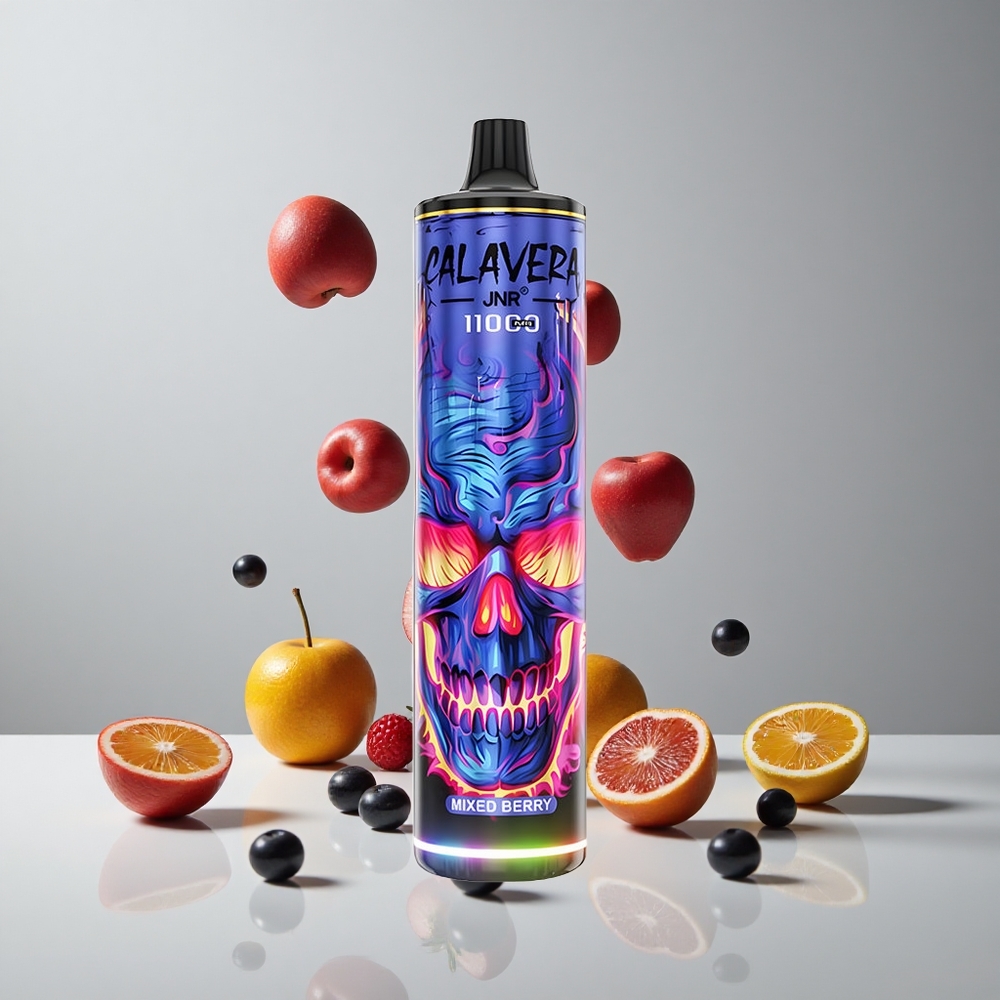 JNR Calavera 11000 Puffs Vape Desechable Frutos Mixtos 21ml Capacidad de E-Líquido vape wholesale Peru