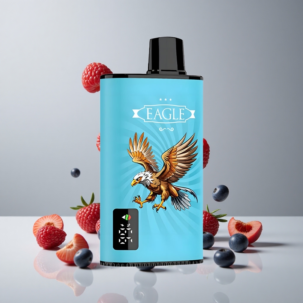 JNR EAGLE Smart 23000 Puffs Arándano Azul Frambuesa Ácida Pantalla Digital Ajustable vape wholesale Peru