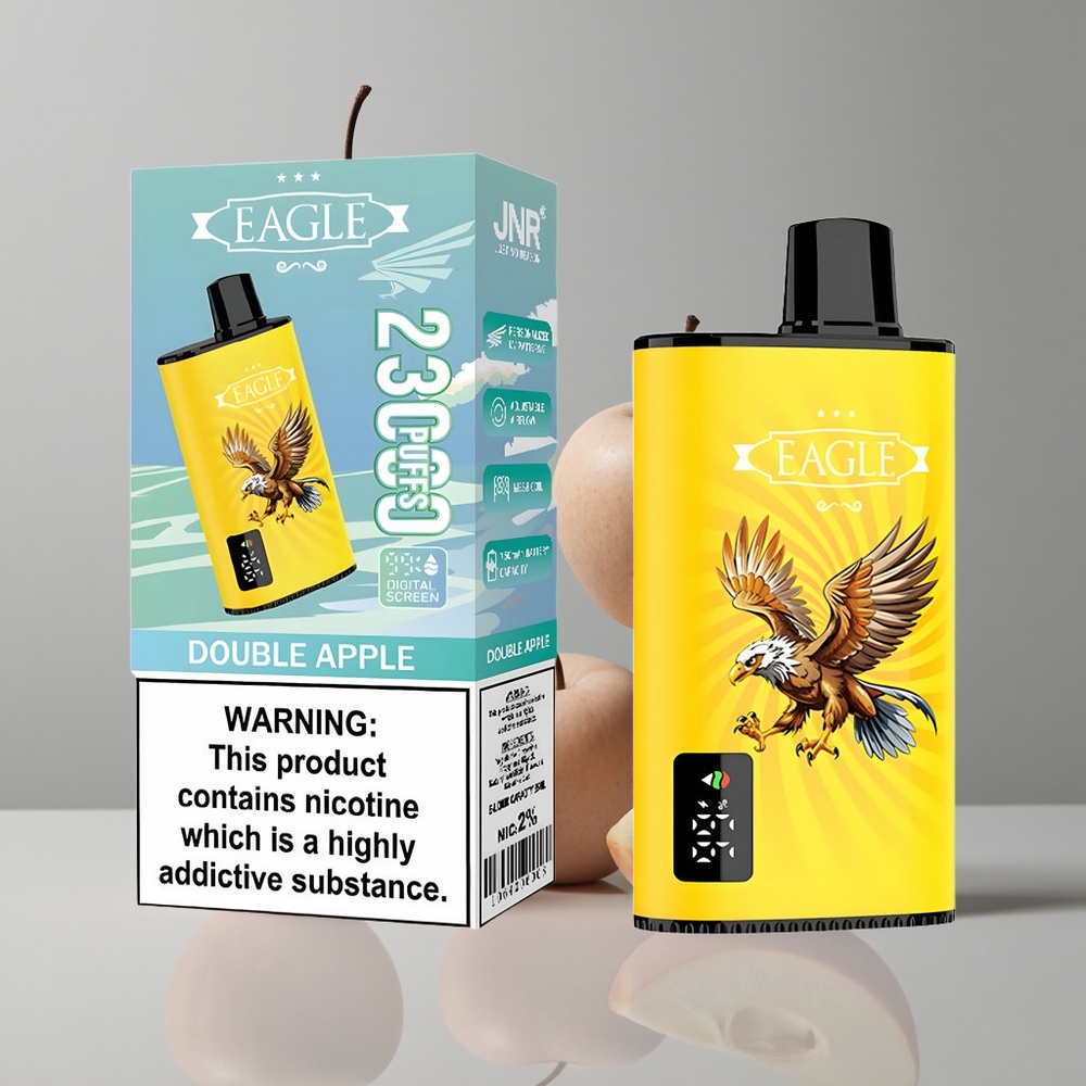 JNR EAGLE Smart 23000 Puffs Doble Manzana Pantalla Digital vape wholesale Peru