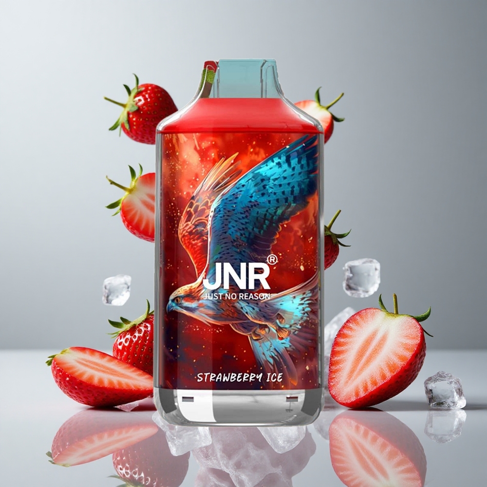 JNR Falcon 16000 Puffs Fresa Helada Dual Mesh Coil 22ml vape wholesale Peru