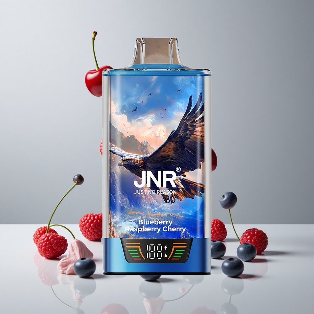 JNR Falcon Pro 28000 Puffs Arándano Frambuesa Cereza 30ml Capacidad Precargada vape wholesale Peru