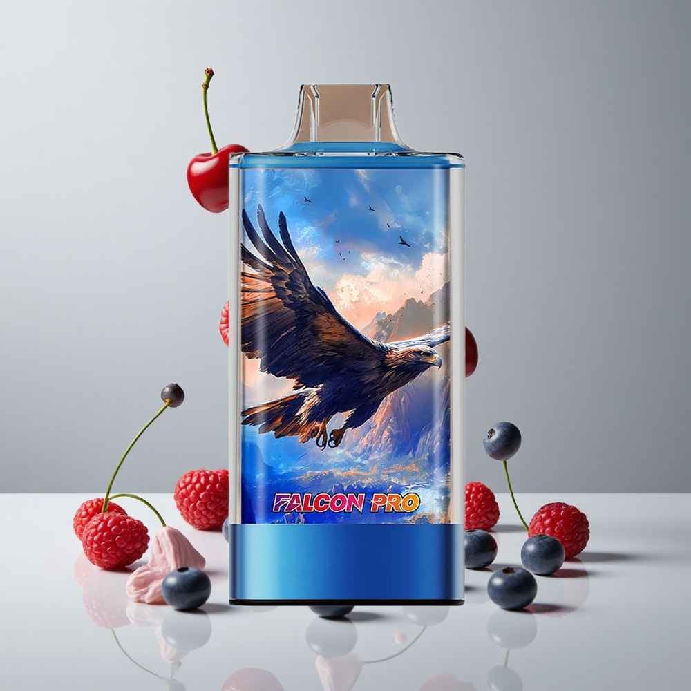 JNR Falcon Pro 28000 Puffs Arándano Frambuesa Cereza 30ml Capacidad Precargada vape wholesale Peru