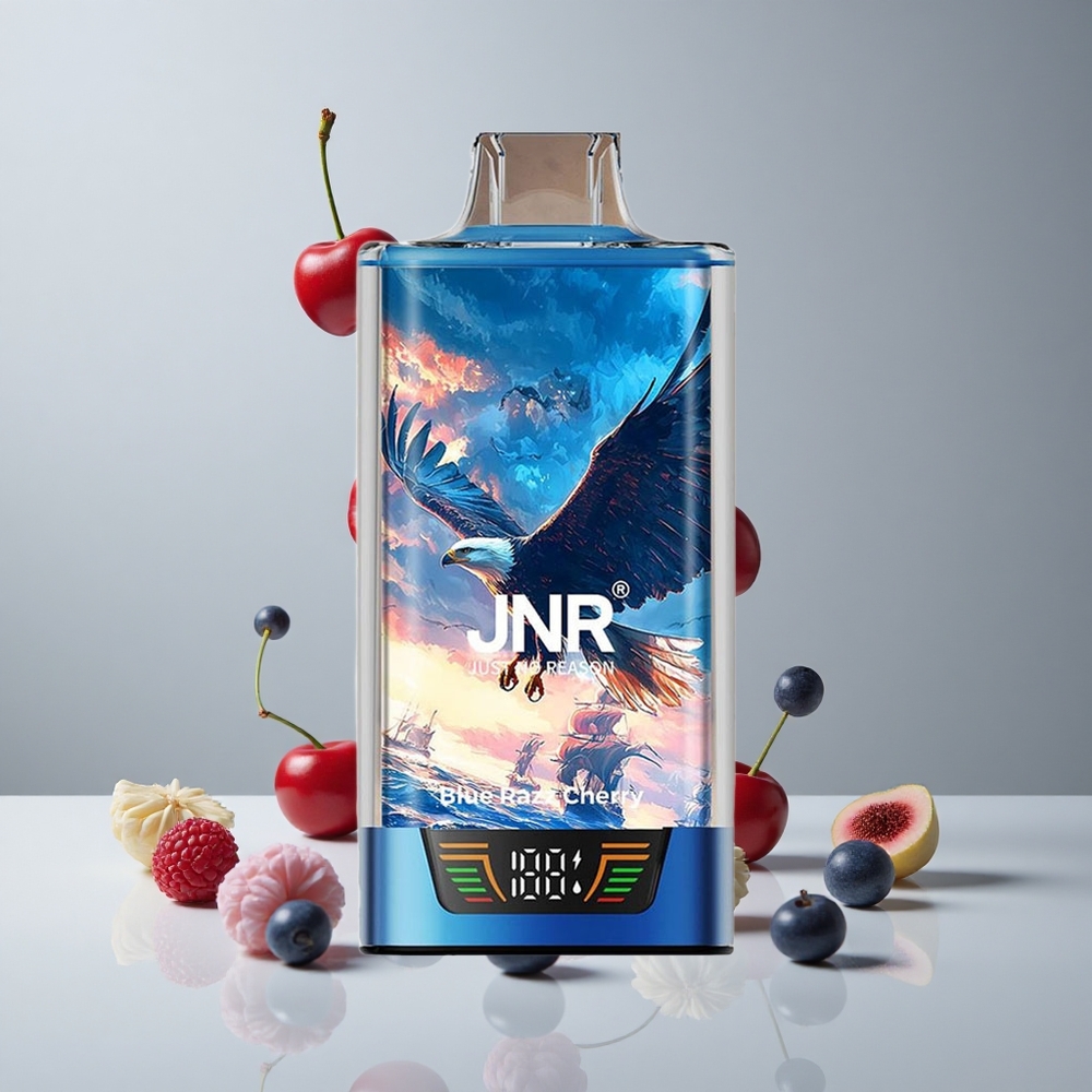 JNR Falcon Pro 28000 Puffs Blue Razz Cereza 30ml Recargable vape wholesale Peru