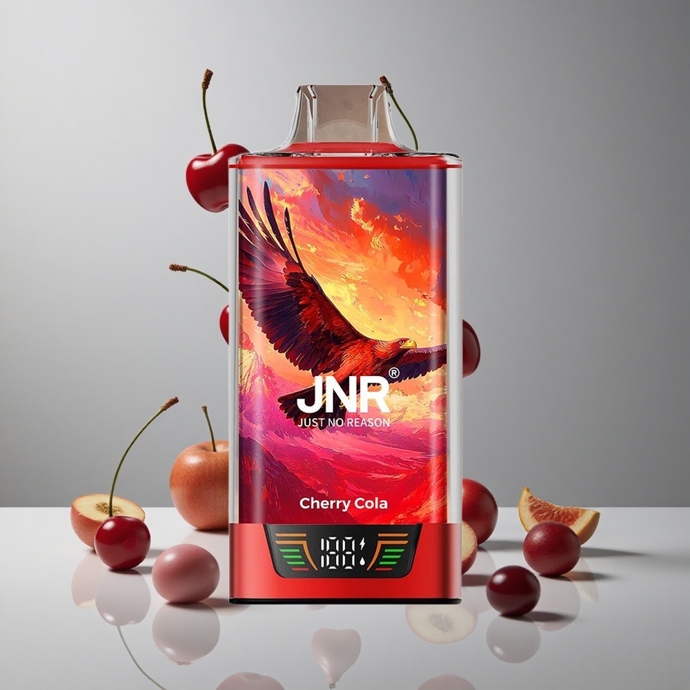JNR Falcon Pro 28000 Puffs Cereza Cola 30ml Capacidad Precargada Dual Mesh Coil vape wholesale Peru