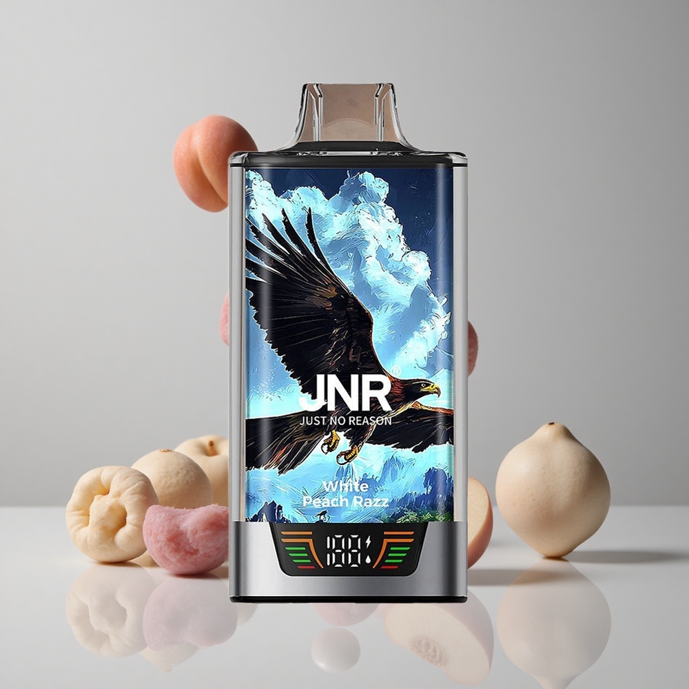 JNR Falcon Pro 28000 Puffs Durazno Blanco Frambuesa 30ml MTL vape wholesale Peru