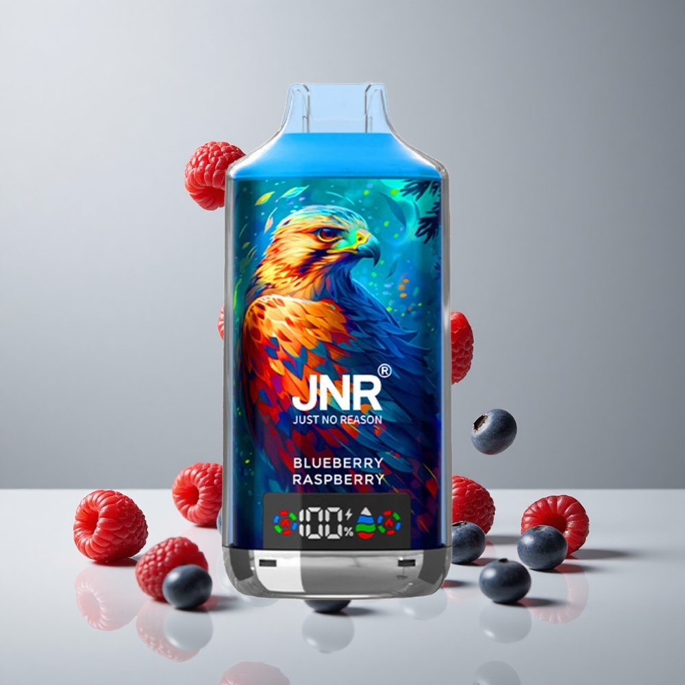 JNR Falcon X 18000 Puffs Arándano Frambuesa 24ml Dual Mesh Coil vape wholesale Peru