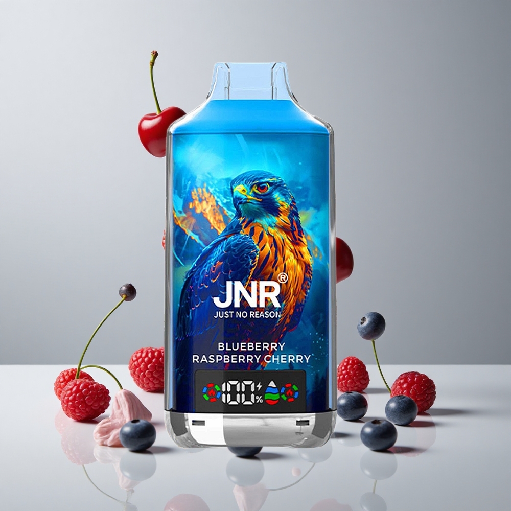 JNR Falcon X 18000 Puffs Arándano Frambuesa Cereza 24ml Dual Mesh Coil vape wholesale Peru