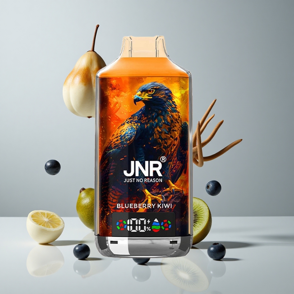 JNR Falcon X 18000 Puffs Arándano Kiwi 24ml Pantalla Digital vape wholesale Peru
