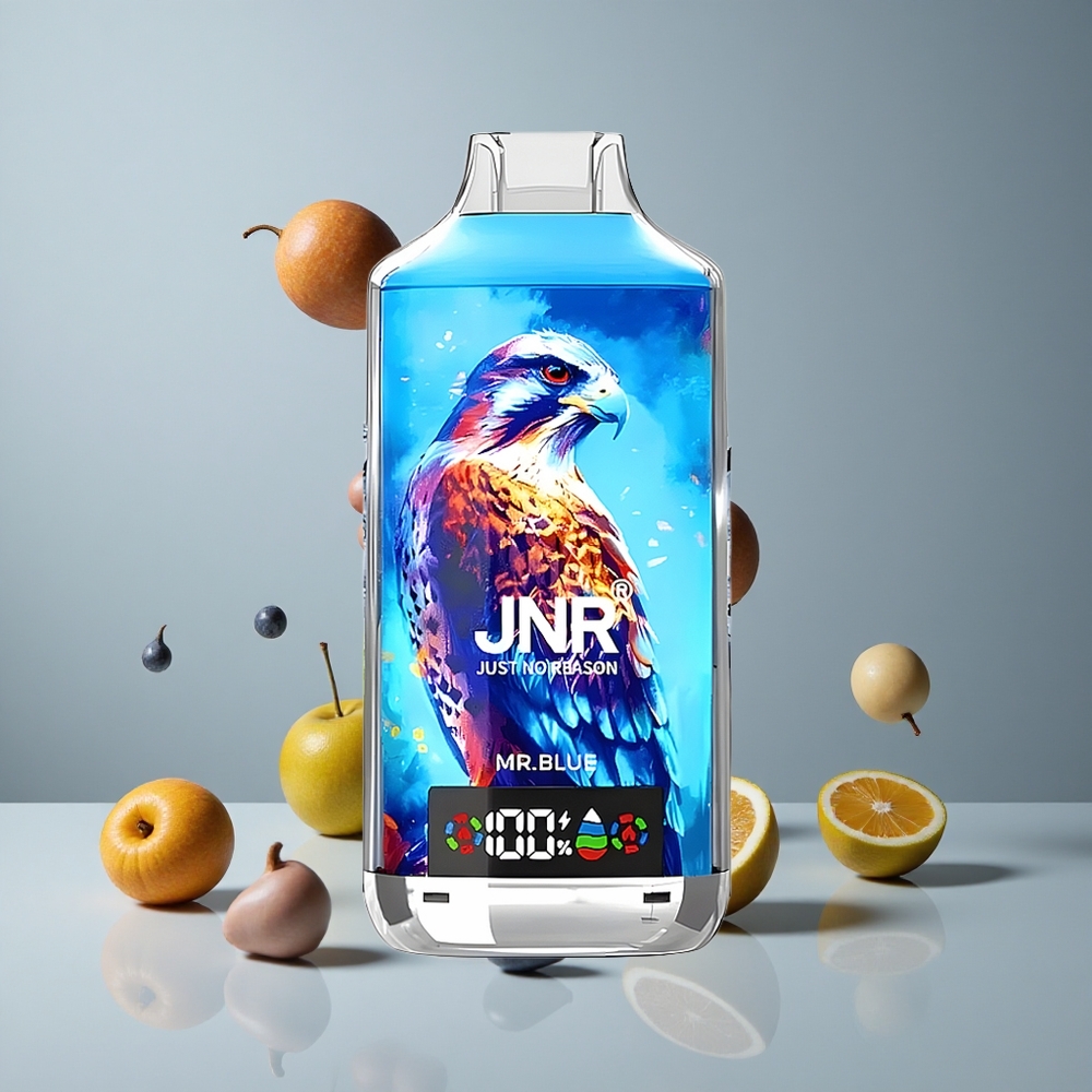 JNR Falcon X 18000 Puffs Dispositivo Vape Azul Señor con Pantalla Digital y Carga Rápida Type-C vape wholesale Peru