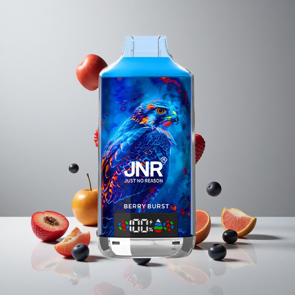 JNR Falcon X 18000 Puffs Explosión de Bayas 24ml Pantalla Digital vape wholesale Peru