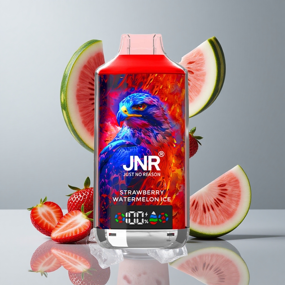 JNR Falcon X 18000 Puffs Fresa Sandía Hielo Dual Mesh Coil vape wholesale Peru