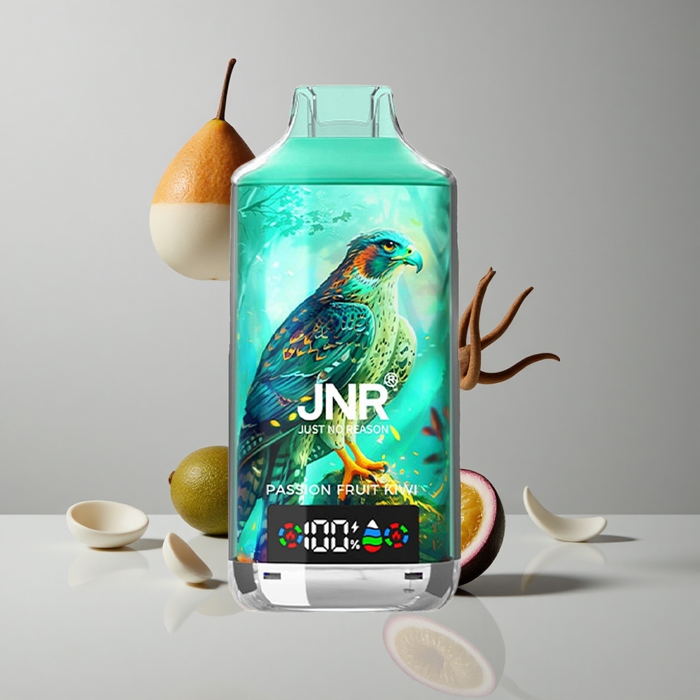 JNR Falcon X 18000 Puffs Maracuyá Kiwi Dual Mesh Coil Pantalla Digital vape wholesale Peru