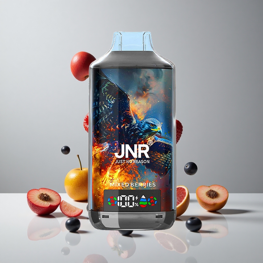 JNR Falcon X 18000 Puffs Mezcla de Bayas 24ml Pantalla Digital vape wholesale Peru