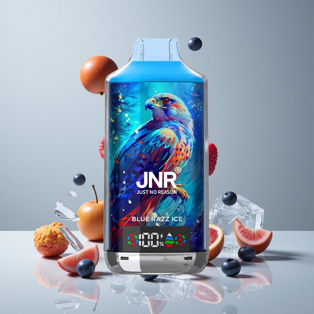 JNR Falcon X 18000 Puffs Vape Azul Frambuesa Helada 24ml vape wholesale Peru