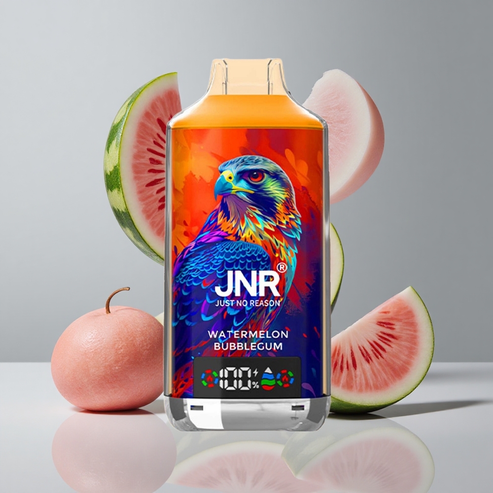 JNR Falcon X 18000 Puffs Vape Desechable Sandía Chicle Pantalla Digital vape wholesale Peru