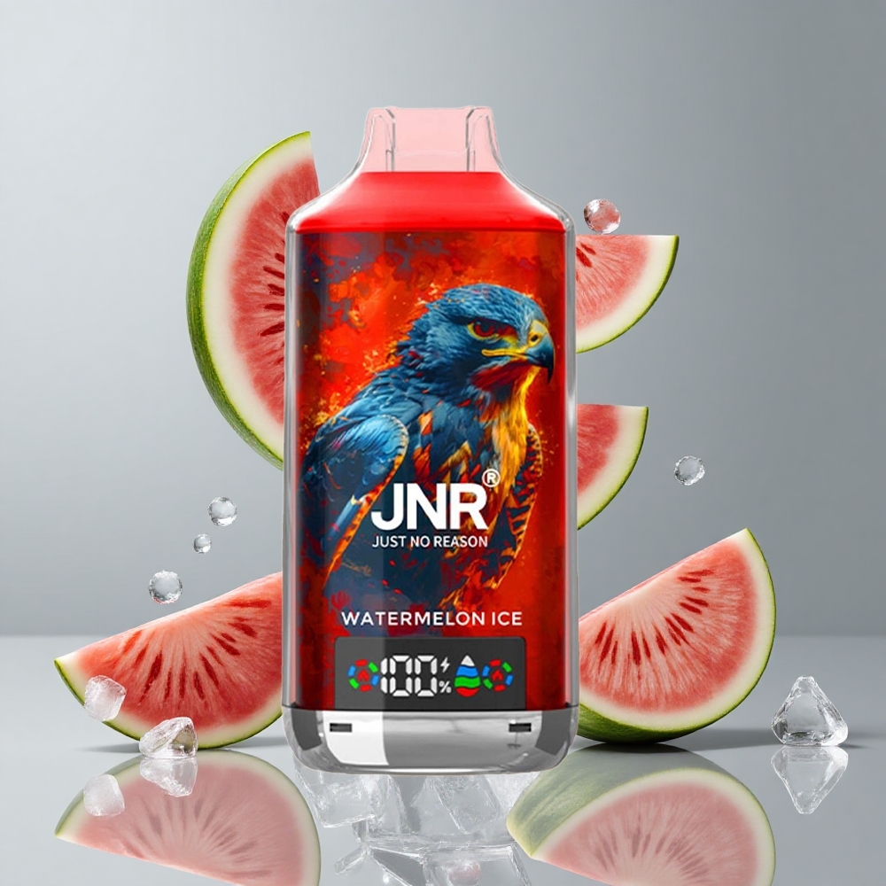 JNR Falcon X 18000 Puffs Vape Sandía Helada 24ml Dual Mesh Coil vape wholesale Peru