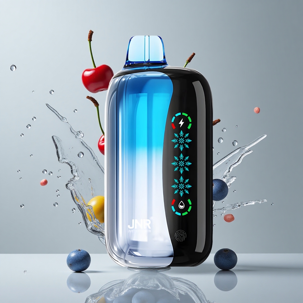 JNR Flex Ice 21000 Puffs Vape Desechable Explosión Cereza Azul Pantalla Táctil vape wholesale Peru