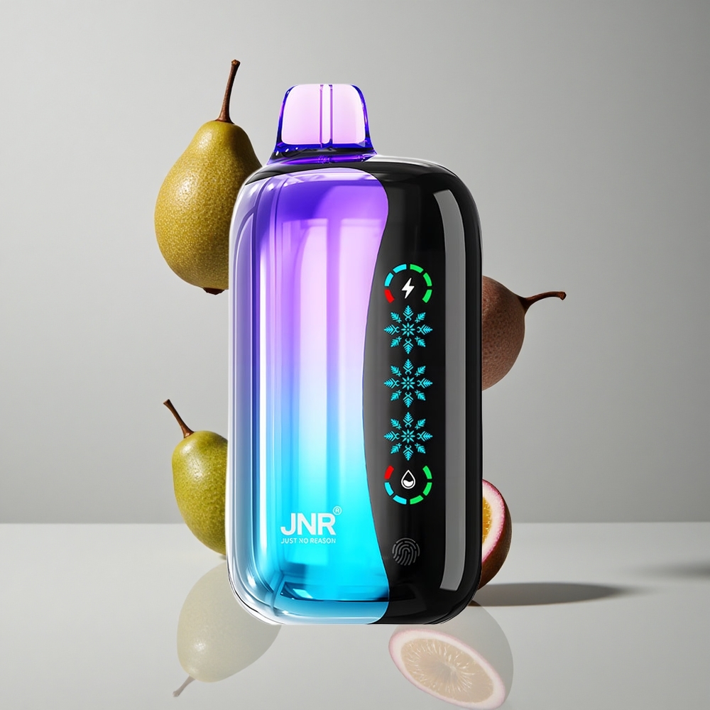 JNR Flex Ice 21000 Puffs Vape Desechable Kiwi Maracuyá Guayaba 26ml E-líquido Pantalla Táctil vape wholesale Peru