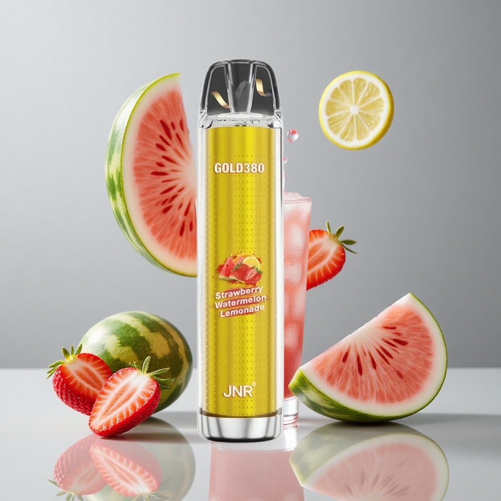JNR Gold380 6000 Puffs Fresa Sandía Limonada 13ml Capacidad vape wholesale Peru