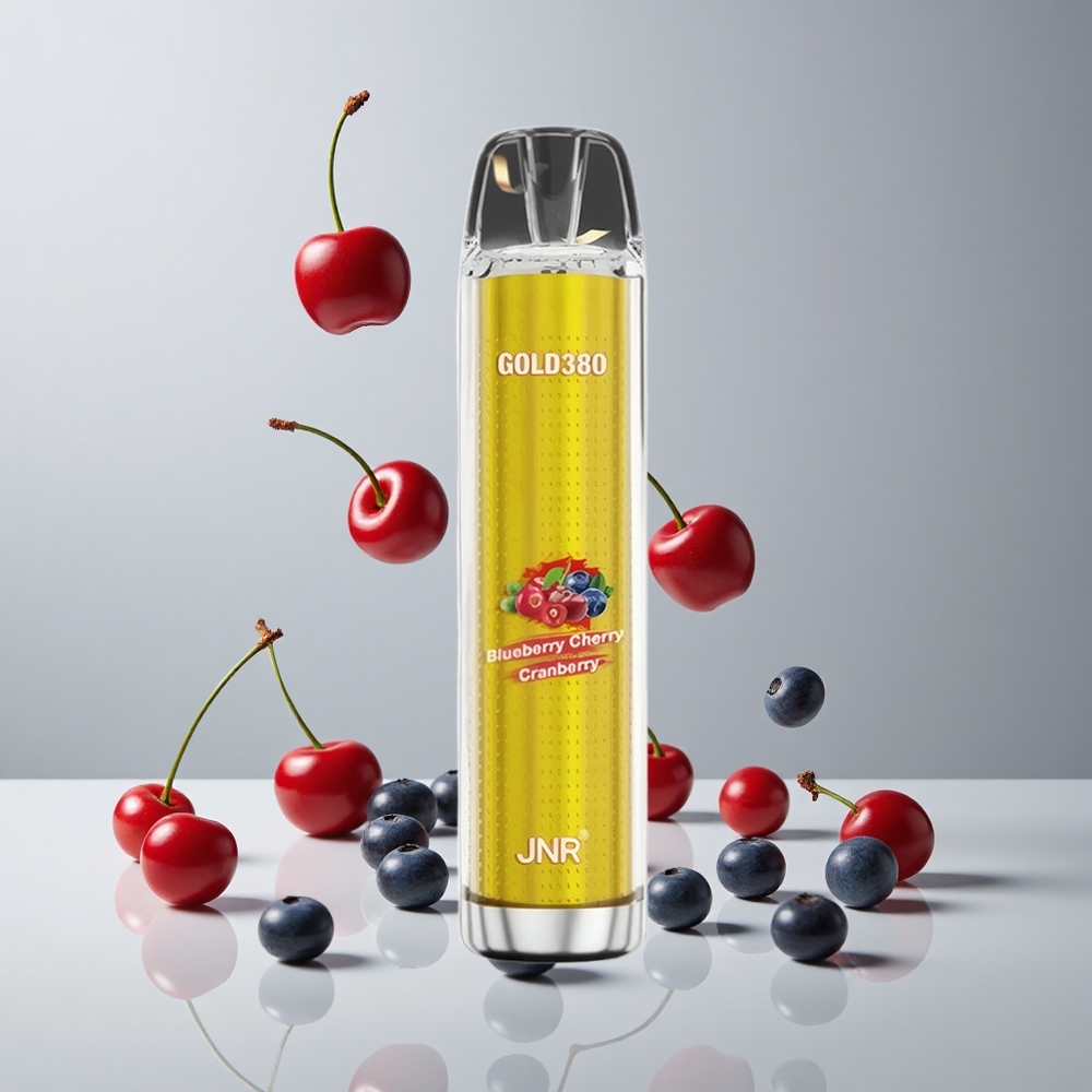 JNR Gold380 6000 Puffs Vape Desechable Arándano Cereza Azul 13ml Capacidad vape wholesale Peru