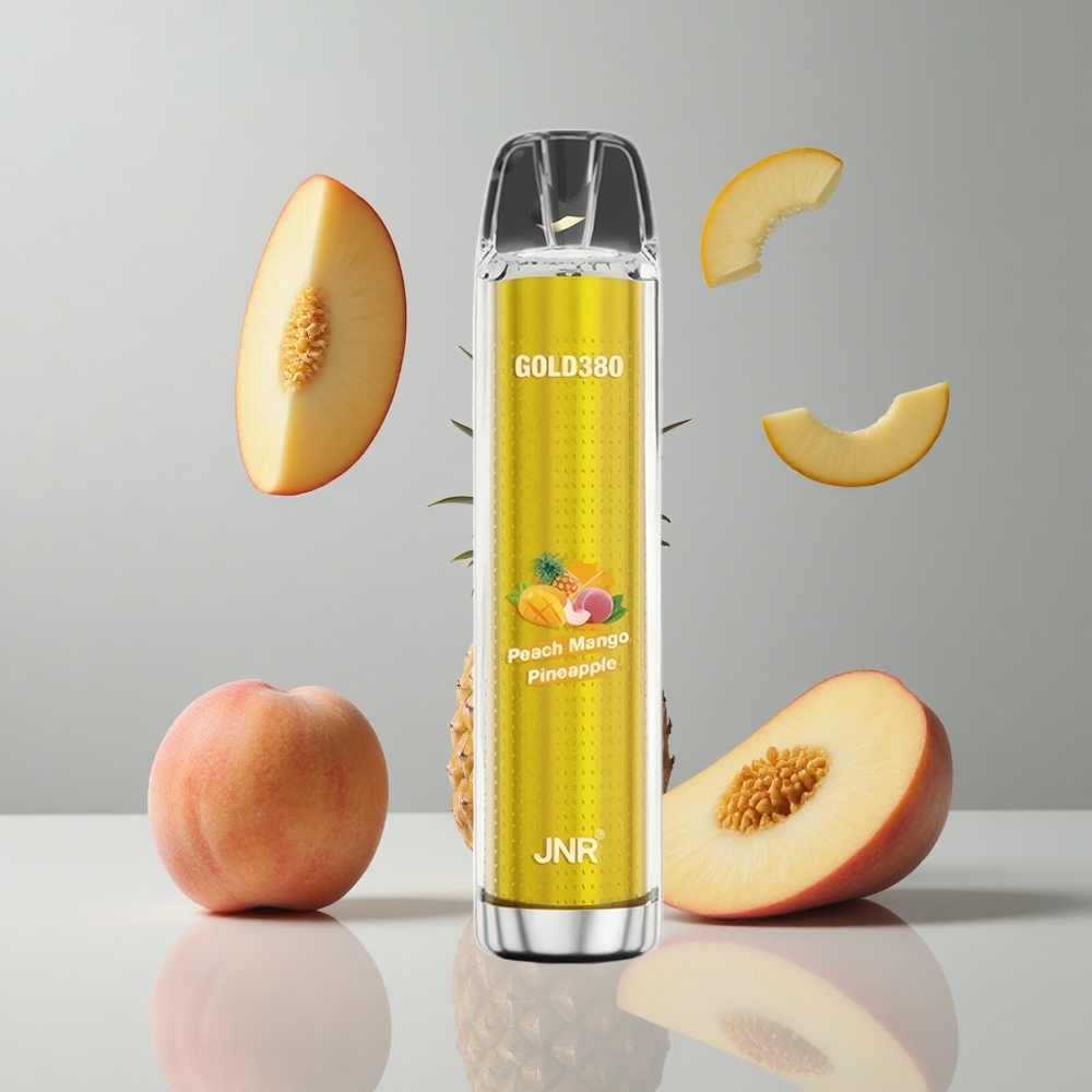 JNR Gold380 6000 Puffs Vape Desechable Durazno Mango Piña 13ml vape wholesale Peru