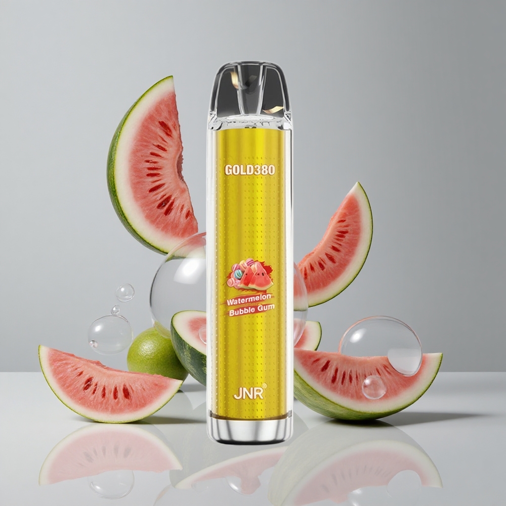 JNR Gold380 6000 Puffs Vape Desechable Sandía Chicle 13ml Capacidad vape wholesale Peru