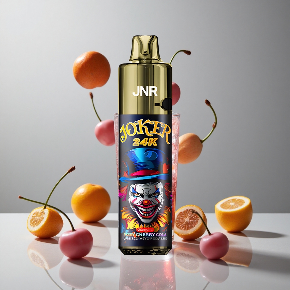 JNR Joker 24K Puffs Cereza Cola Fizzy 2+10ml Recargable vape wholesale Peru