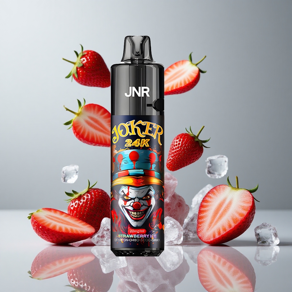 JNR Joker 24K Puffs Fresa Helada Pod Recargable 2+10ml vape wholesale Peru