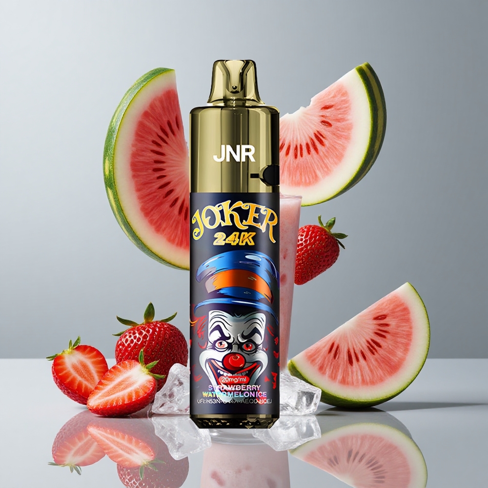 JNR Joker 24K Puffs Fresa Sandía Hielo Pod Recargable 2+10ml vape wholesale Peru