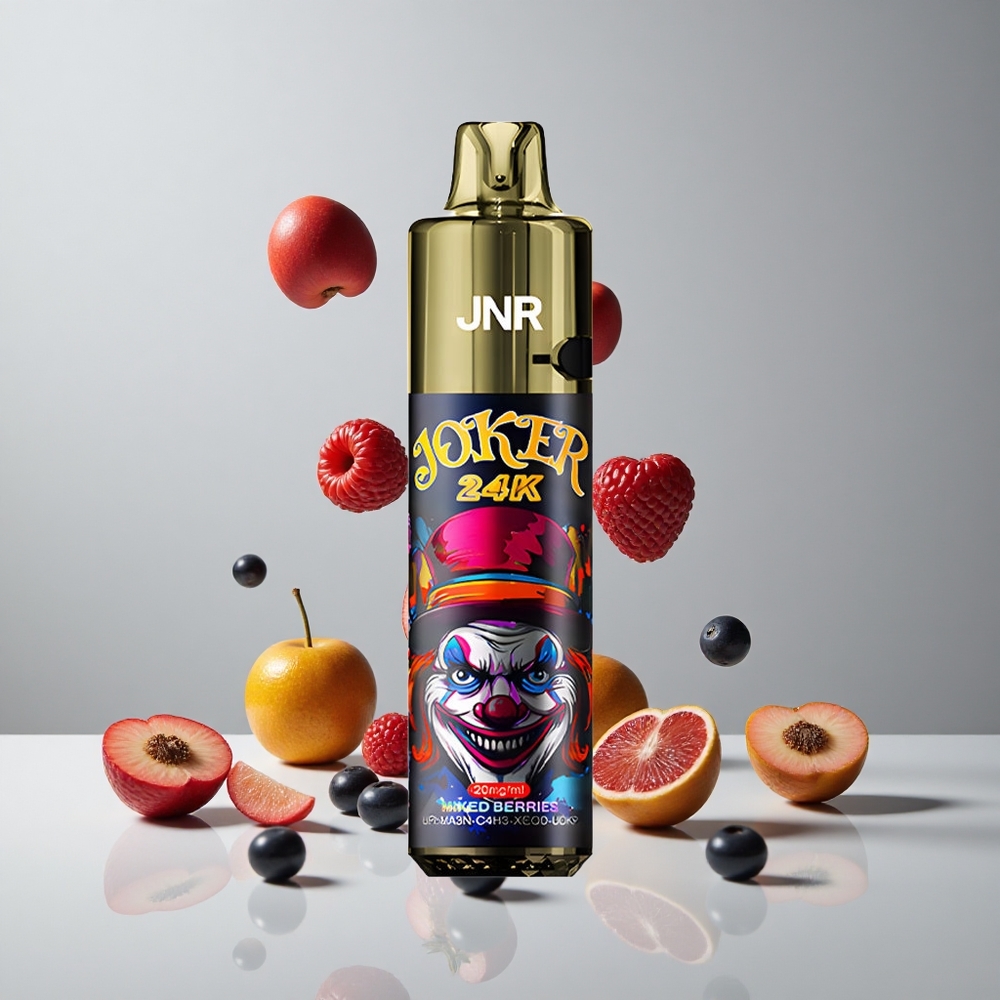 JNR Joker 24K Puffs Vape Desechable Frutos Mixtos 2% nicotina 800mAh vape wholesale Peru