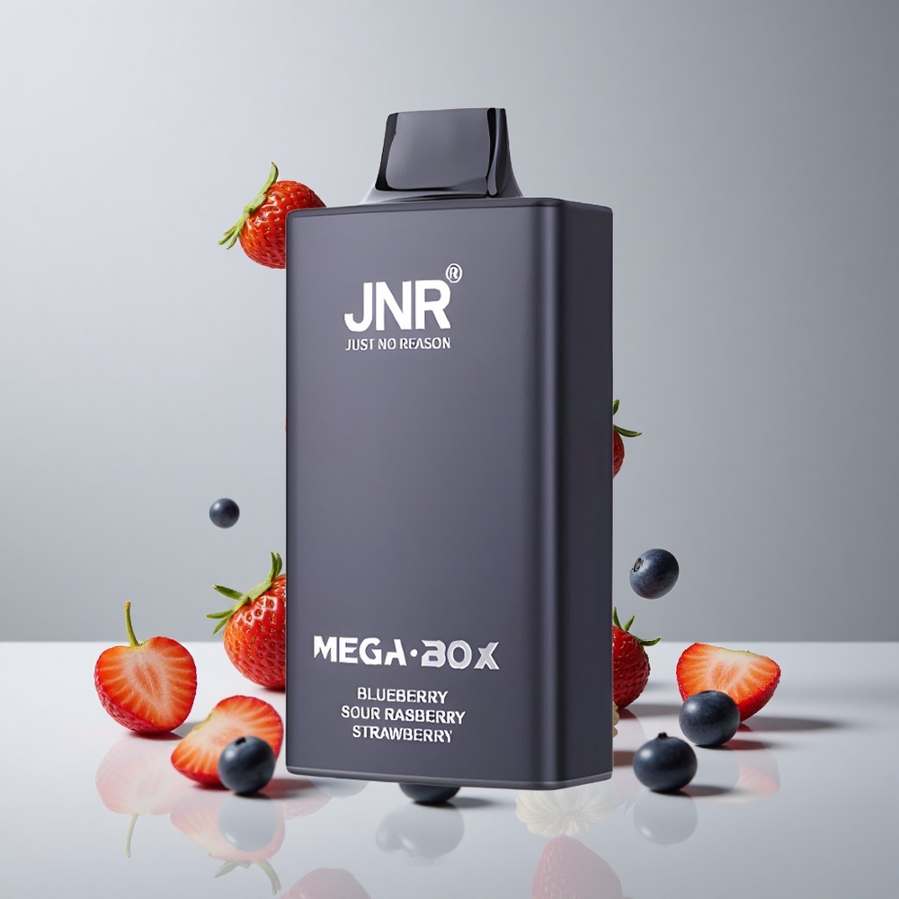 JNR Mega Box 25000 Puffs Arándano Agrio Frambuesa Fresa 30ml Capacidad de E-líquido vape wholesale Peru